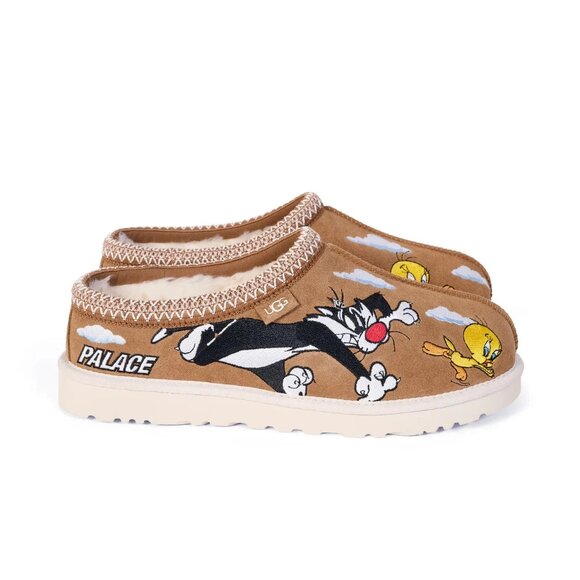 UGG Palace Looney Tunes Tasman Slipper Chestnut - Picture 2 of 2